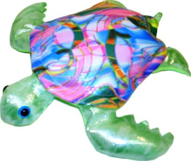 10019, LG Sea Turtle, 12 inch, 6/Pack Astd. Colors